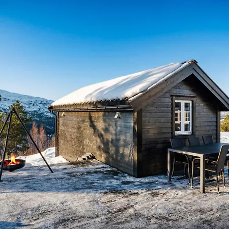 Nyaraló Panoramic Mountain Cabin - Beautiful Voss Views - Outdoor Area