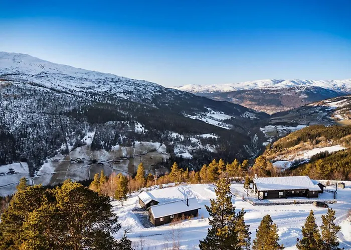 度假居 Luxury Mountain Retreat - Amazing Views & Comfort Voss